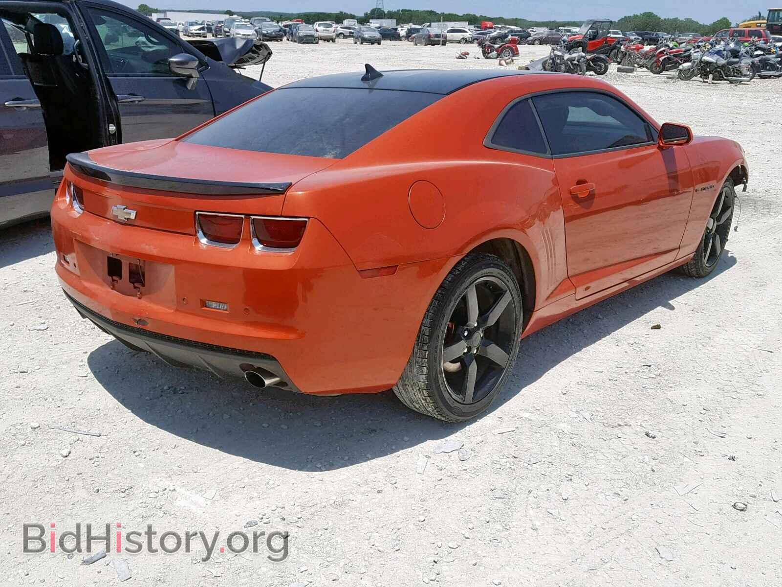 2013 CHEVROLET CAMARO - VIN: 2G1FB1E36D9228988 - Фото 4