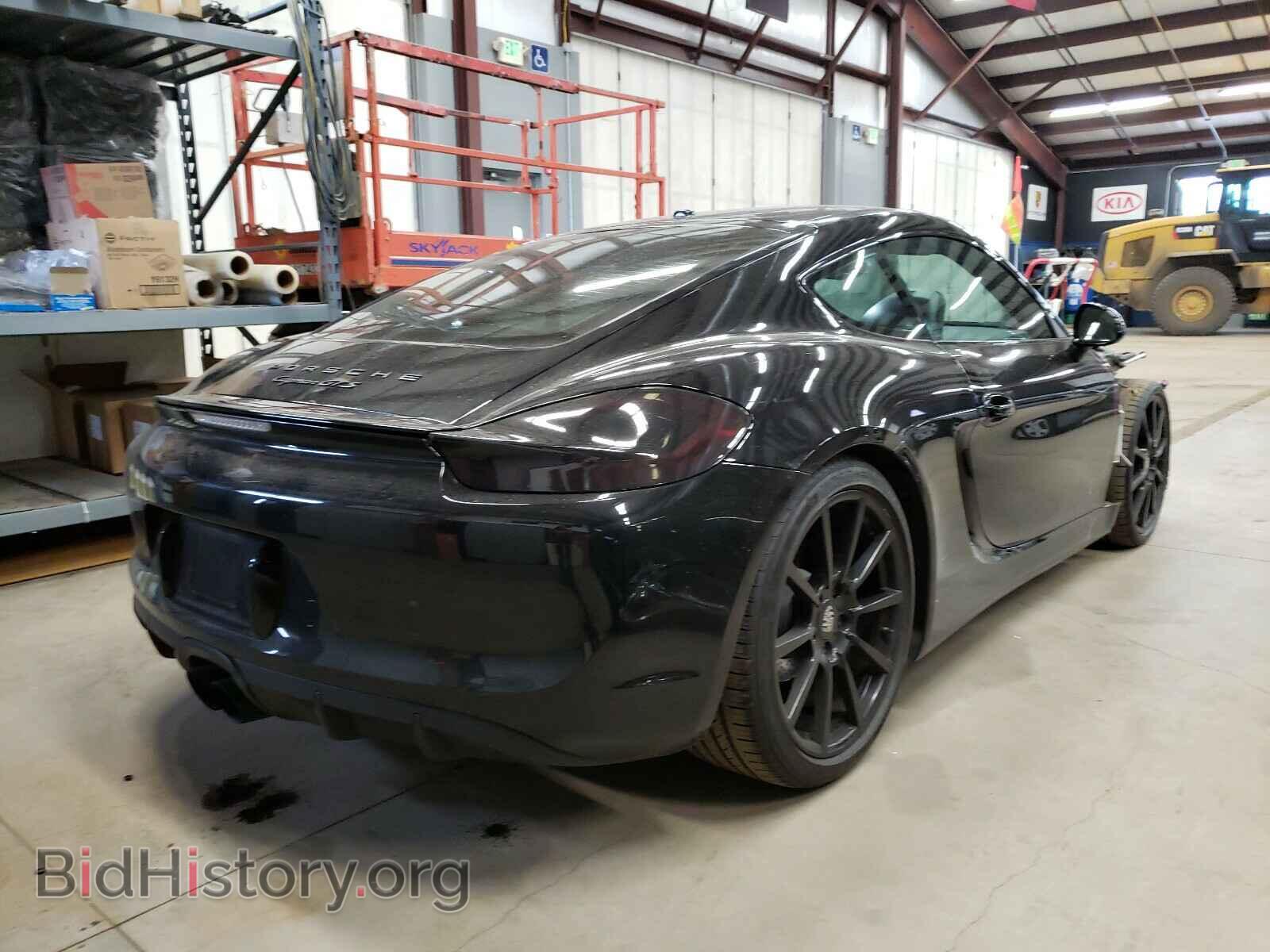2015 PORSCHE CAYMAN - VIN: WP0AB2A8XFK183385 - Фото 4