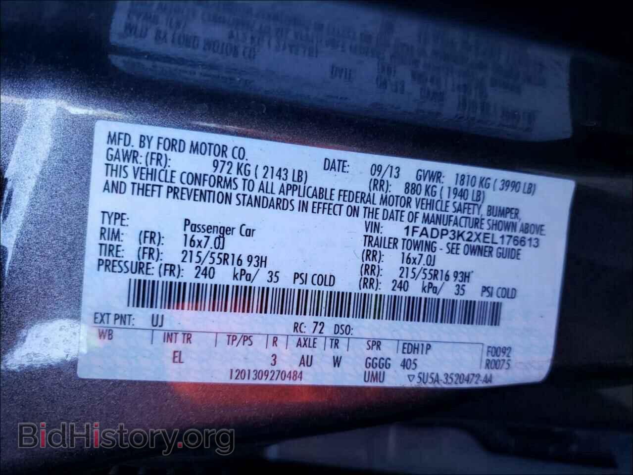 2014 FORD FOCUS - VIN: 1FADP3K2XEL176613 - Photo 10