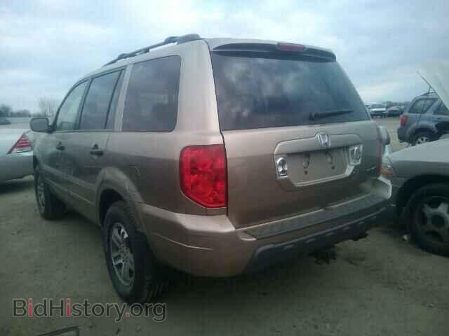 2005 HONDA PILOT - VIN: 5FNYF18535B066686 - Фото 3