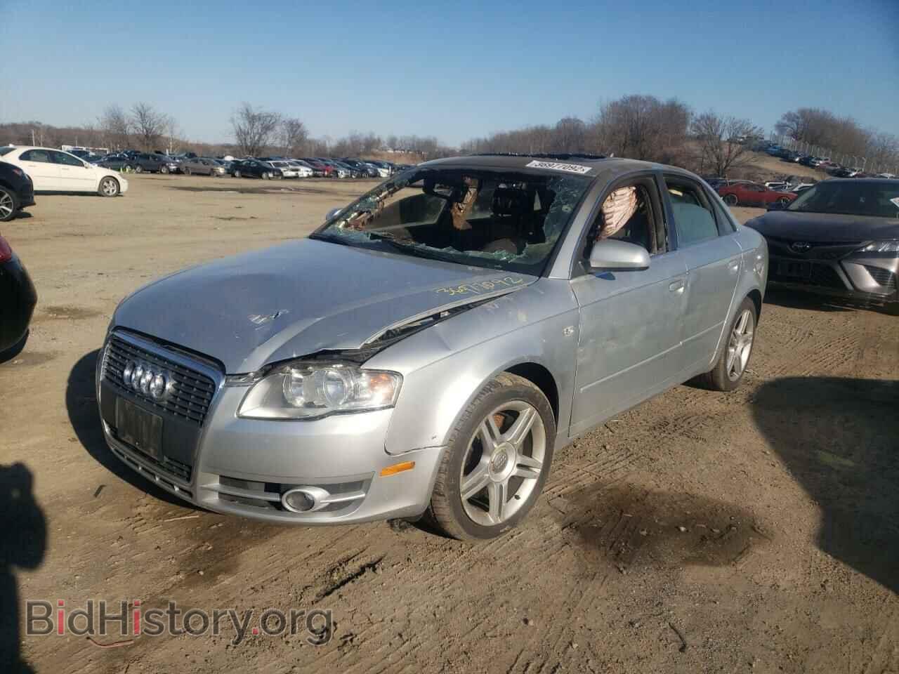 2007 AUDI A4 - VIN: WAUDF78E17A187825 - Фото 2
