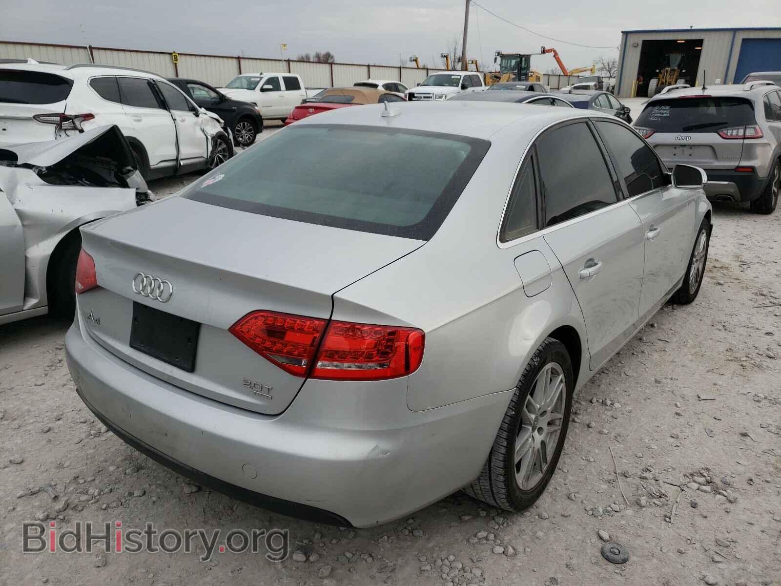 2010 AUDI A4 - VIN: WAUFFAFL2AN051873 - Фото 4