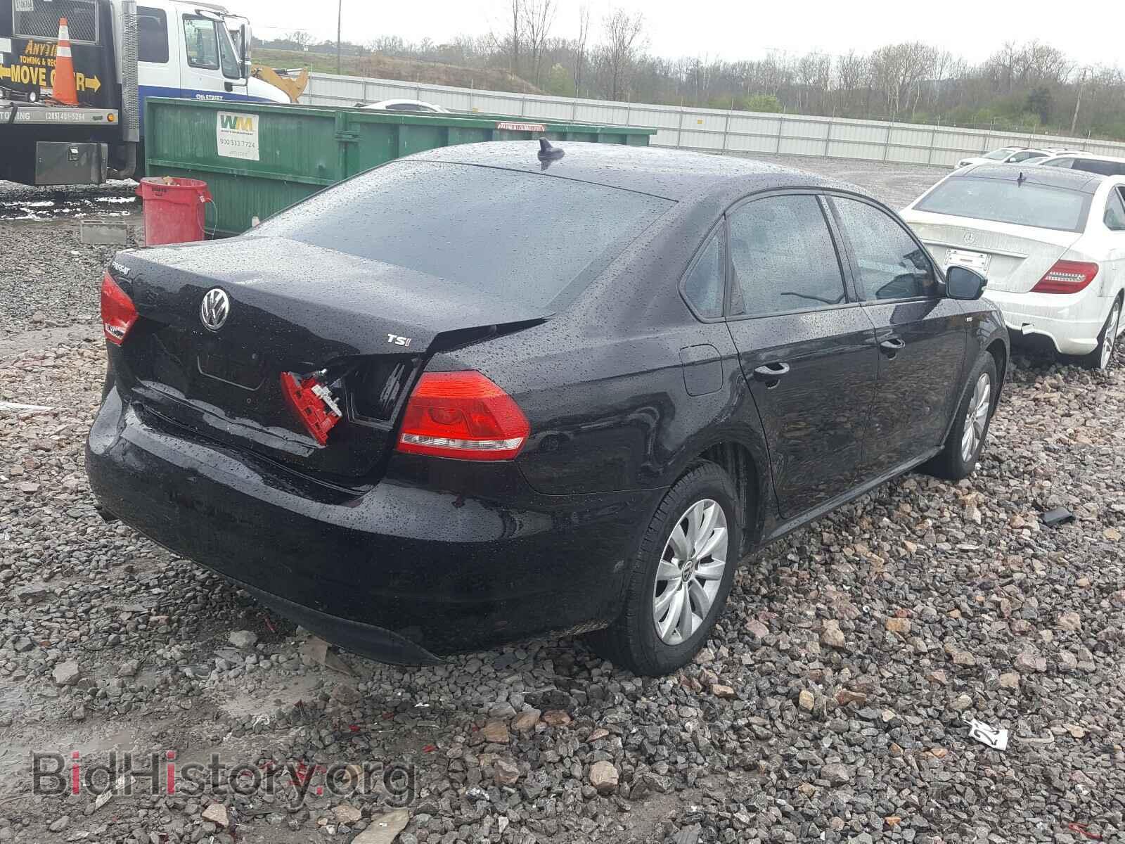 2014 VOLKSWAGEN PASSAT - VIN: 1VWAT7A34EC113627 - Фото 4
