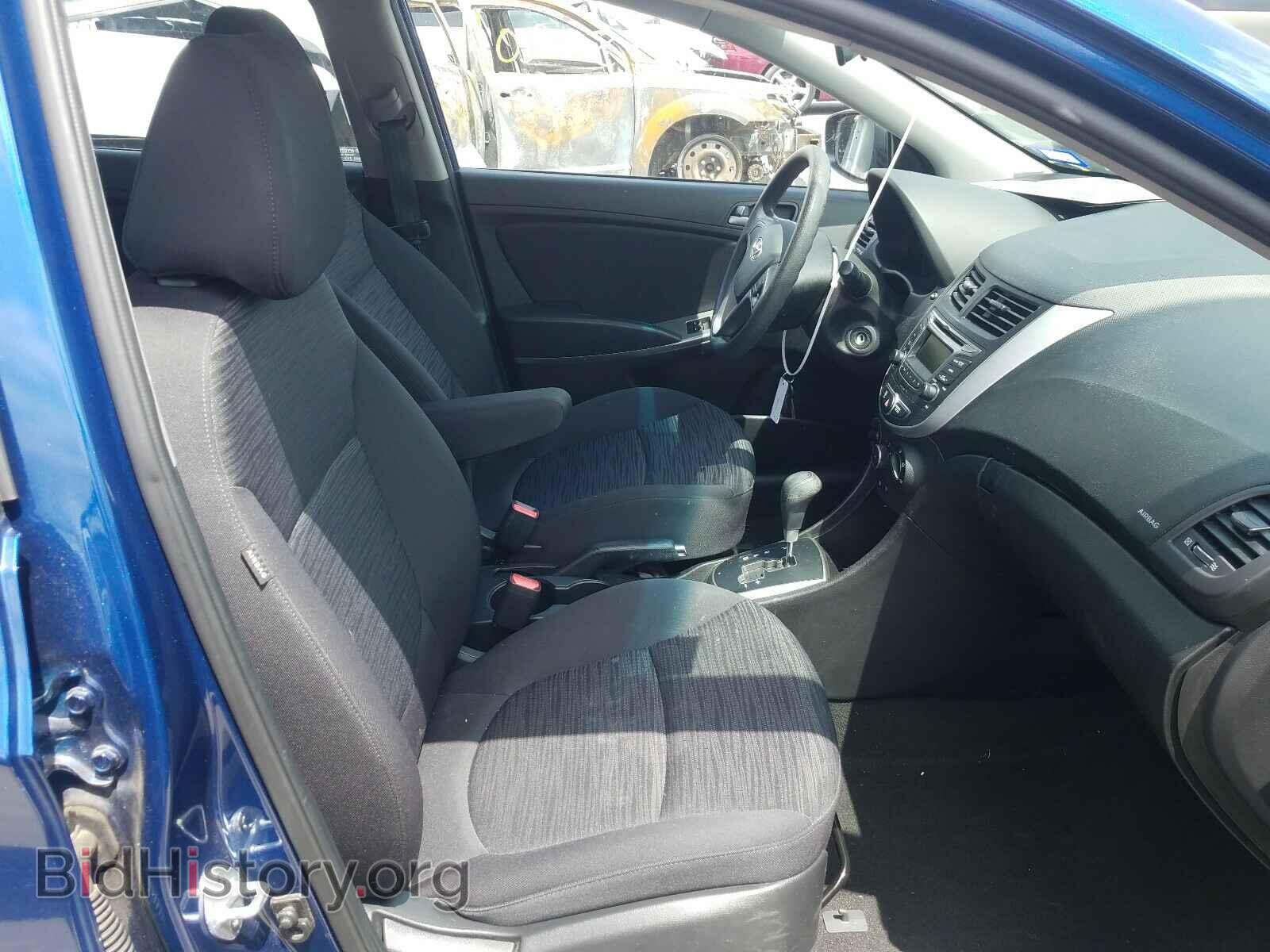2017 HYUNDAI ACCENT - VIN: KMHCT5AE6HU338109 - Фото 5