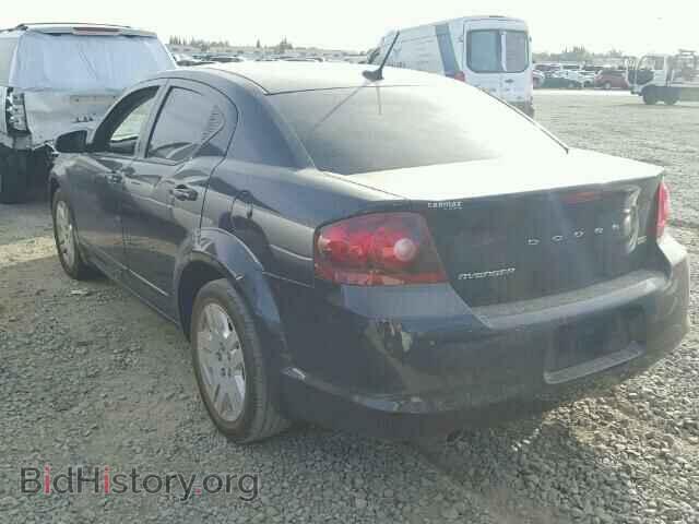 2012 DODGE AVENGER - VIN: 1C3CDZAG9CN327834 - Фото 3
