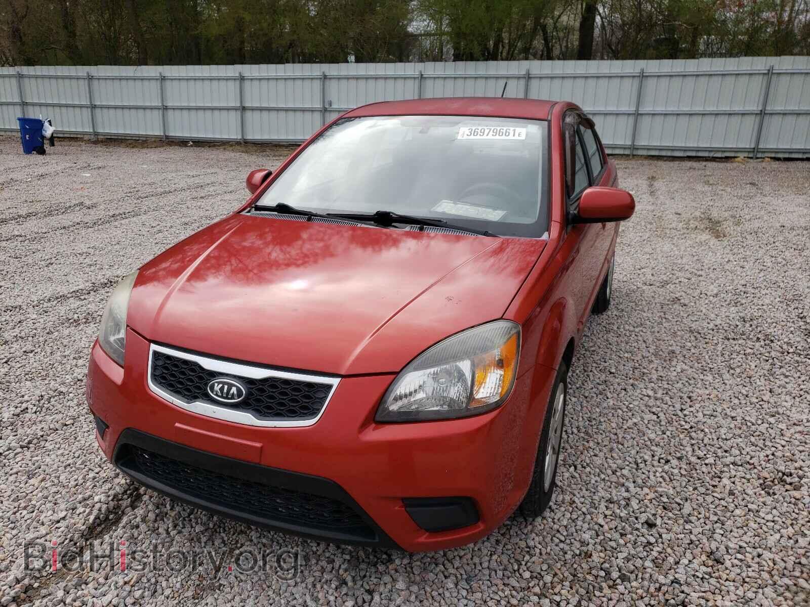 2011 KIA RIO - VIN: KNADH4A30B6750134 - Фото 2