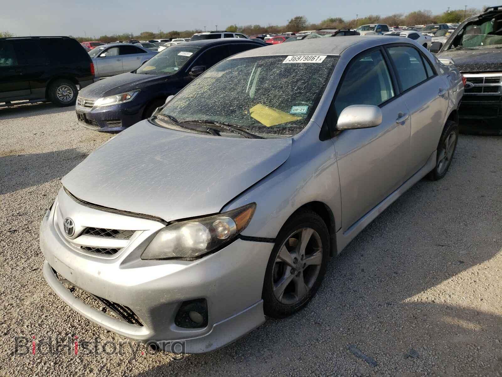 2012 TOYOTA COROLLA - VIN: 2T1BU4EE4CC804675 - Фото 2
