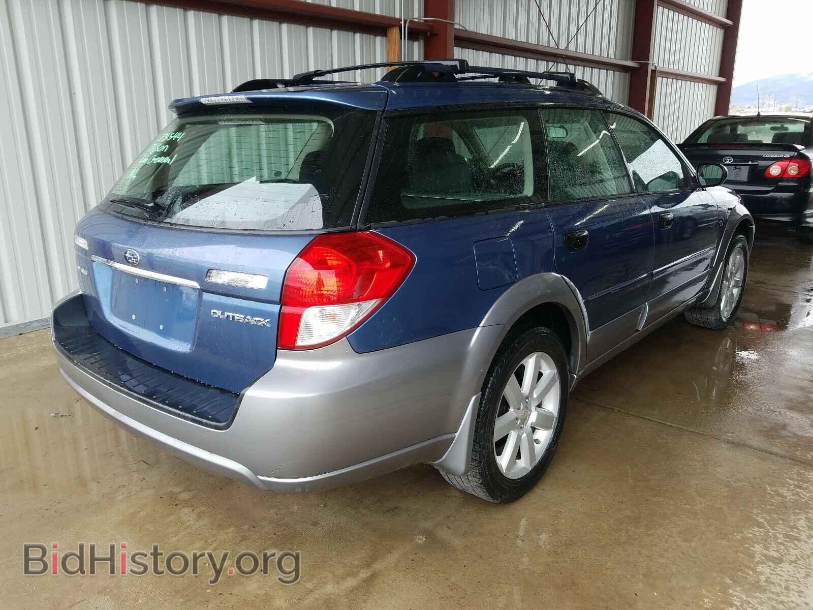 2008 SUBARU OUTBACK - VIN: 4S4BP61C087312351 - Фото 4