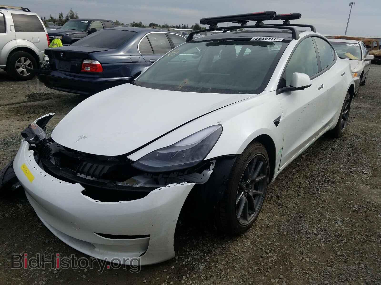 2021 TESLA MODEL 3 - VIN: 5YJ3E1EB7MF878983 - Photo 2