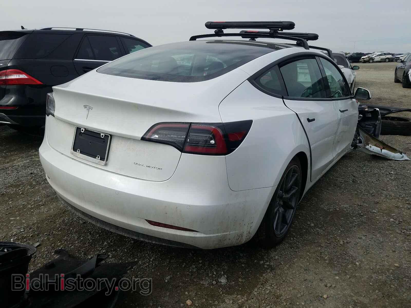 2021 TESLA MODEL 3 - VIN: 5YJ3E1EB7MF878983 - Photo 4