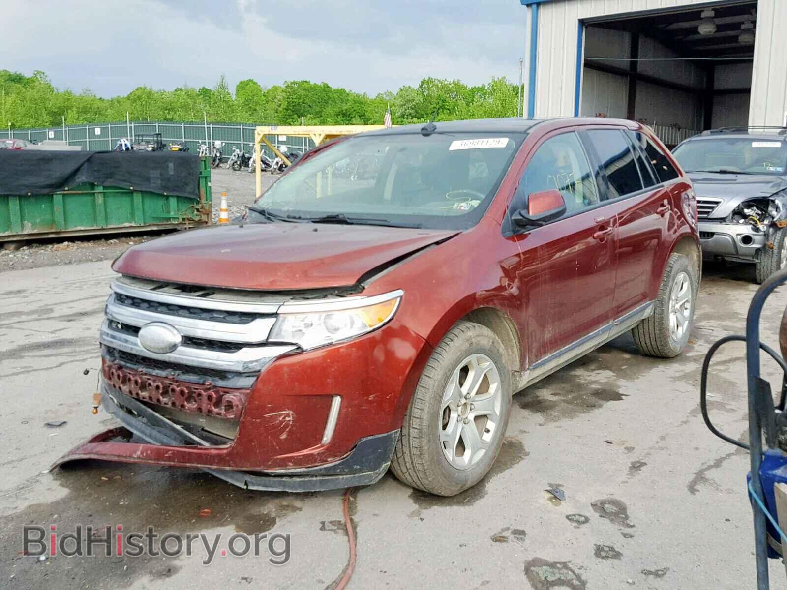 2014 FORD EDGE SEL - VIN: 2FMDK4JC6EBA22453 - Photo 2