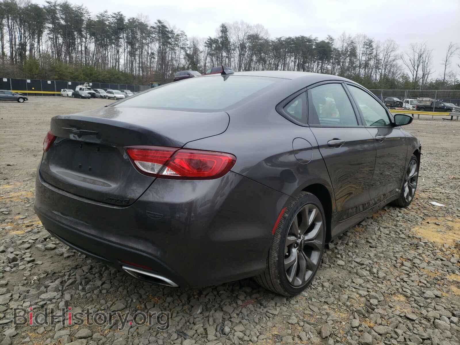 2015 CHRYSLER 200 - VIN: 1C3CCCBGXFN652656 - Фото 4