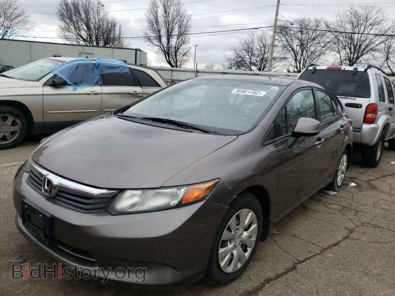 2012 HONDA CIVIC - VIN: 19XFB2F58CE013044 - Фото 2