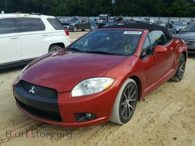 2011 MITSUBISHI ECLIPSE - VIN: 4A37L5EF7BE001326 - Photo 2