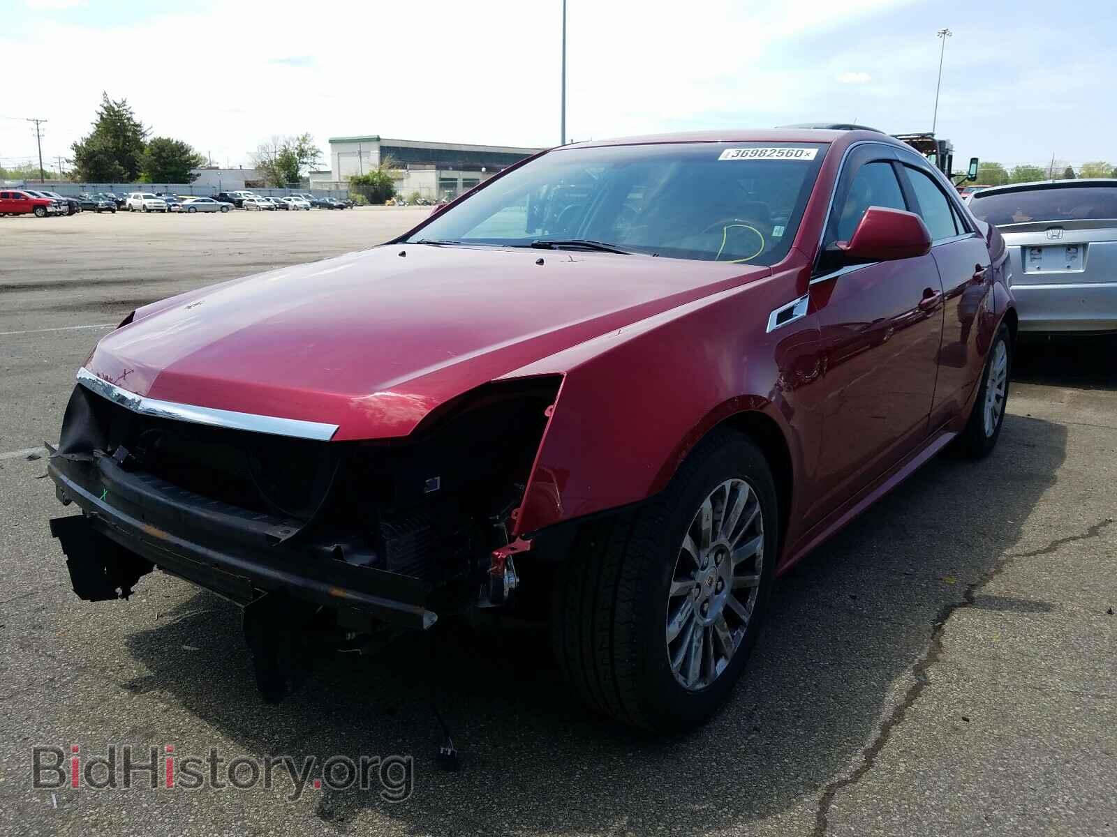 2012 CADILLAC CTS - VIN: 1G6DE5E59C0139393 - Фото 2