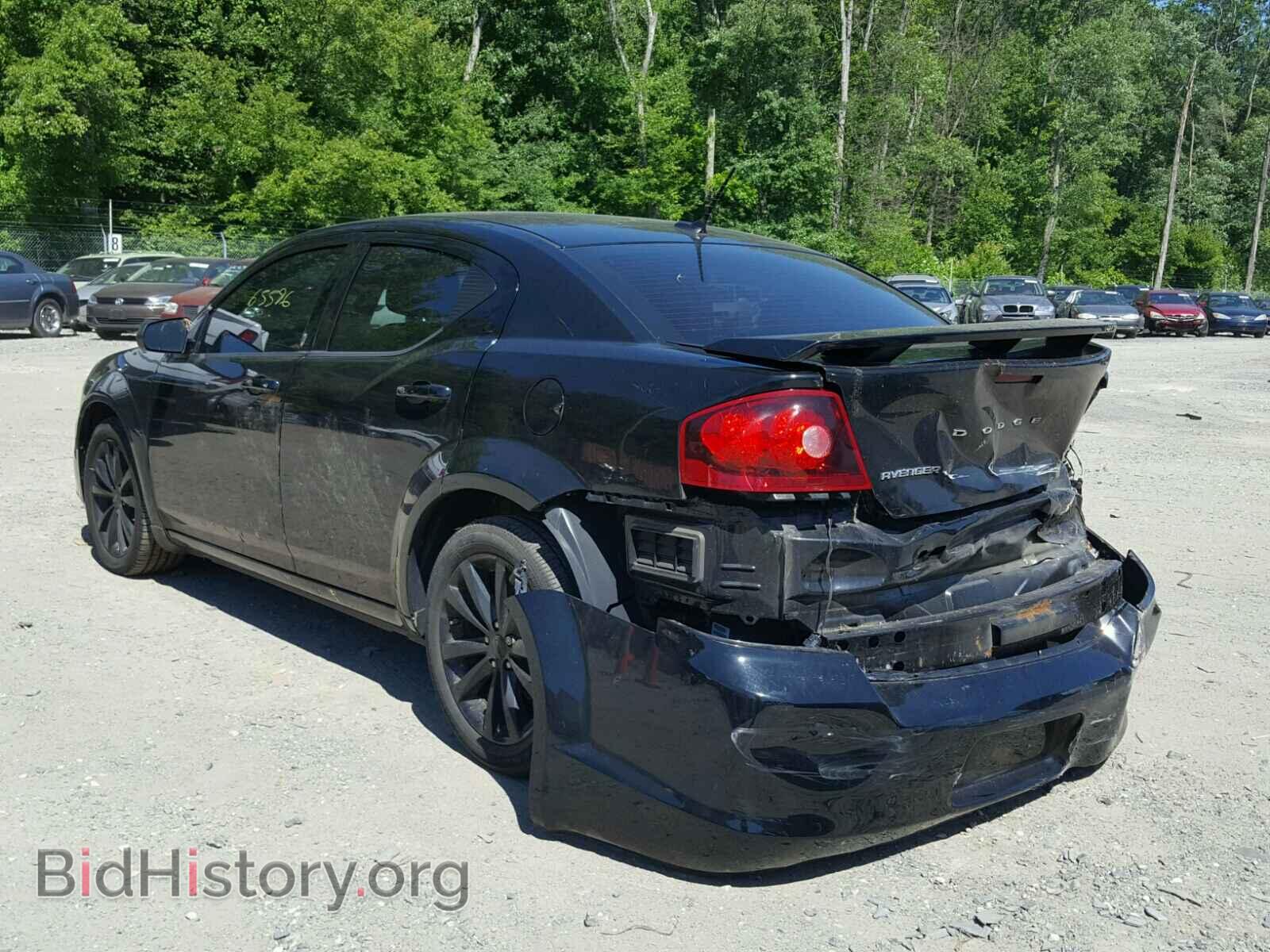 2014 DODGE AVENGER - VIN: 1C3CDZAB8EN225660 - Фото 3