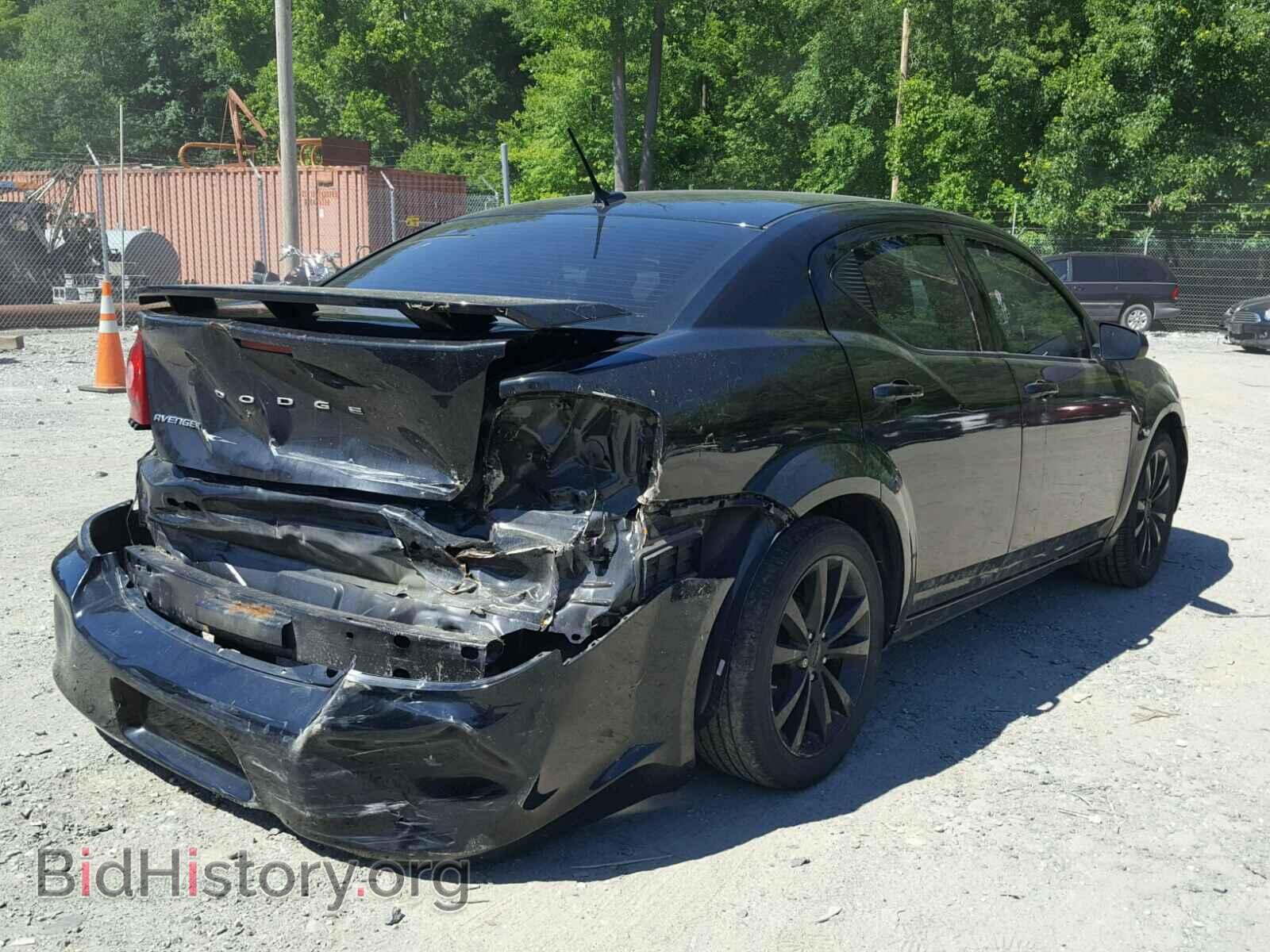 2014 DODGE AVENGER - VIN: 1C3CDZAB8EN225660 - Фото 4