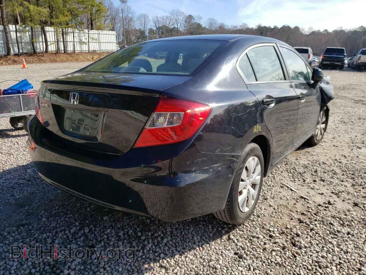 2012 HONDA CIVIC - VIN: 2HGFB2F56CH516111 - Фото 4