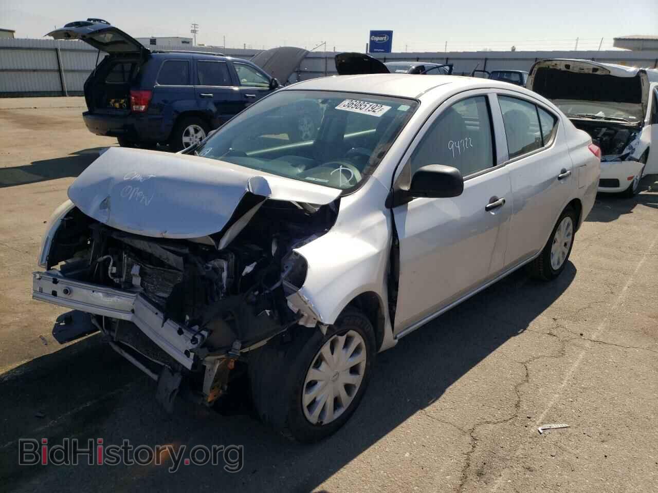 2012 NISSAN VERSA - VIN: 3N1CN7AP1CL945407 - Фото 2