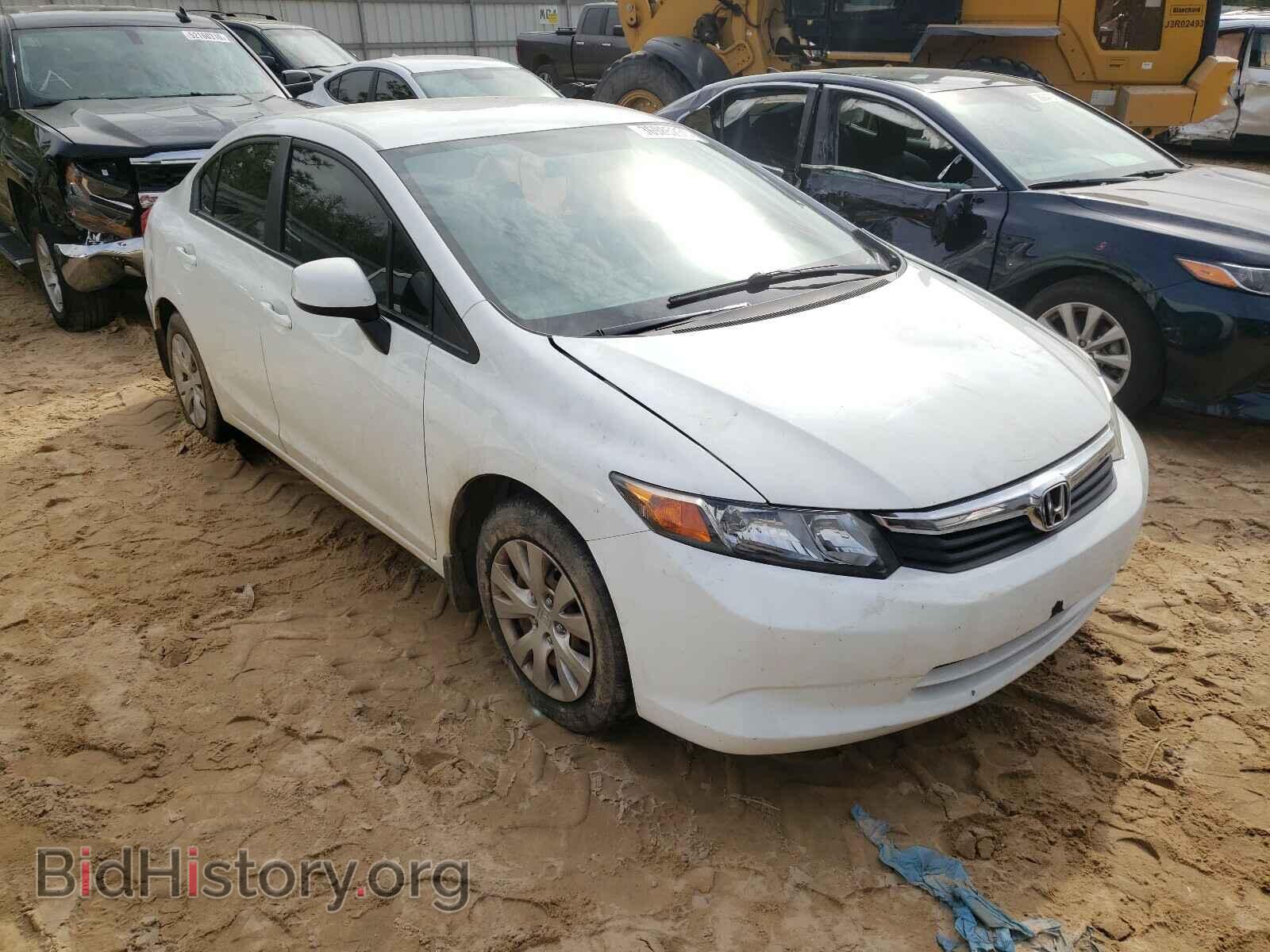 Фотография 2HGFB2F54CH596007 - HONDA CIVIC 2012