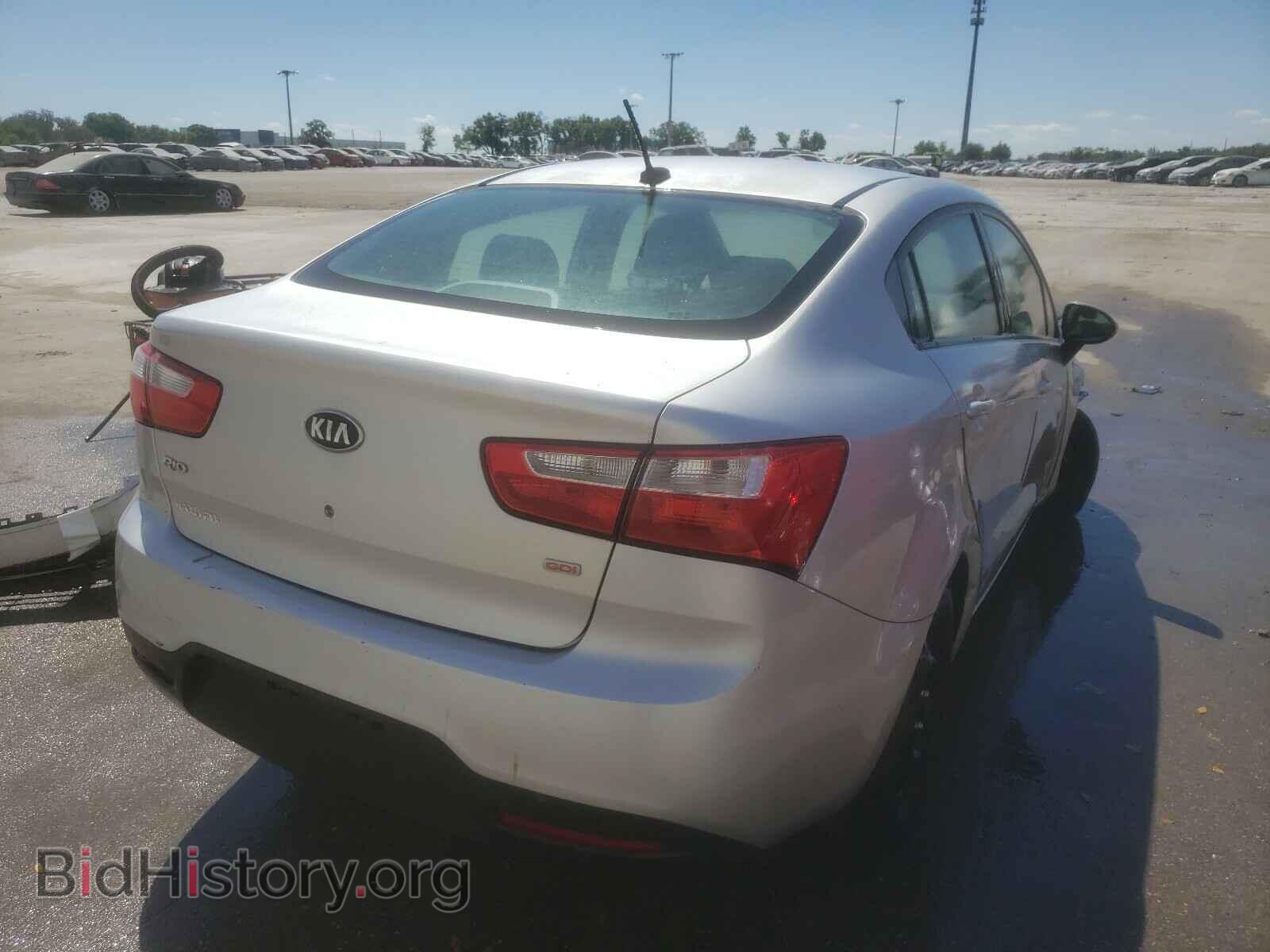 2013 KIA RIO - VIN: KNADM4A33D6170889 - Фото 4