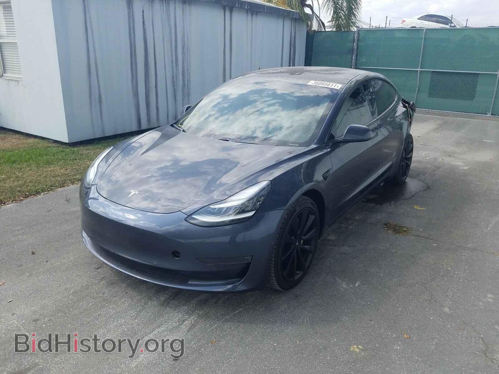 2019 TESLA MODEL 3 - VIN: 5YJ3E1EB3KF192582 - Фото 2