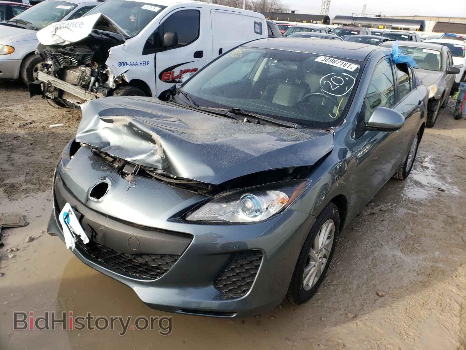 2012 MAZDA 3 - VIN: JM1BL1W89C1605880 - Фото 2