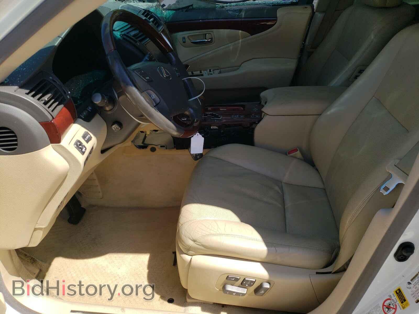 2008 LEXUS LS460 - VIN: JTHBL46F485060640 - Фото 5