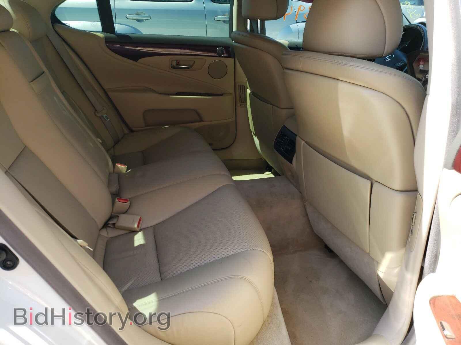 2008 LEXUS LS460 - VIN: JTHBL46F485060640 - Фото 6