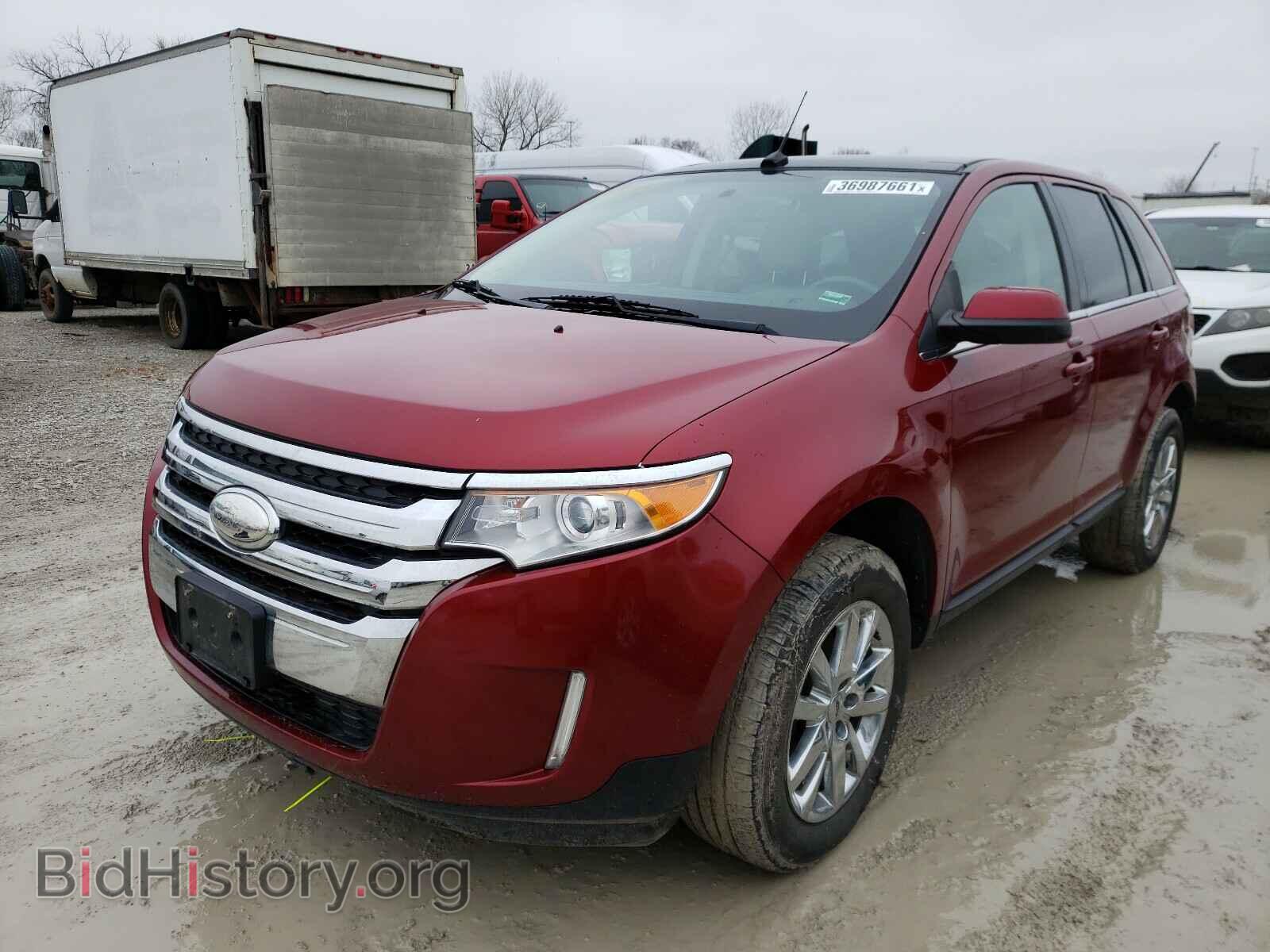 2014 FORD EDGE - VIN: 2FMDK4KC9EBA17813 - Фото 2