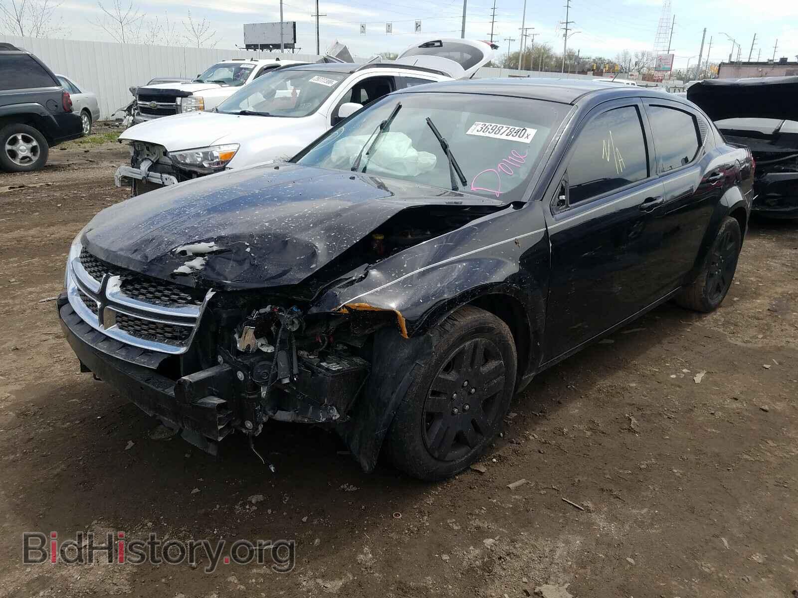2014 DODGE AVENGER - VIN: 1C3CDZAG4EN174153 - Photo 2
