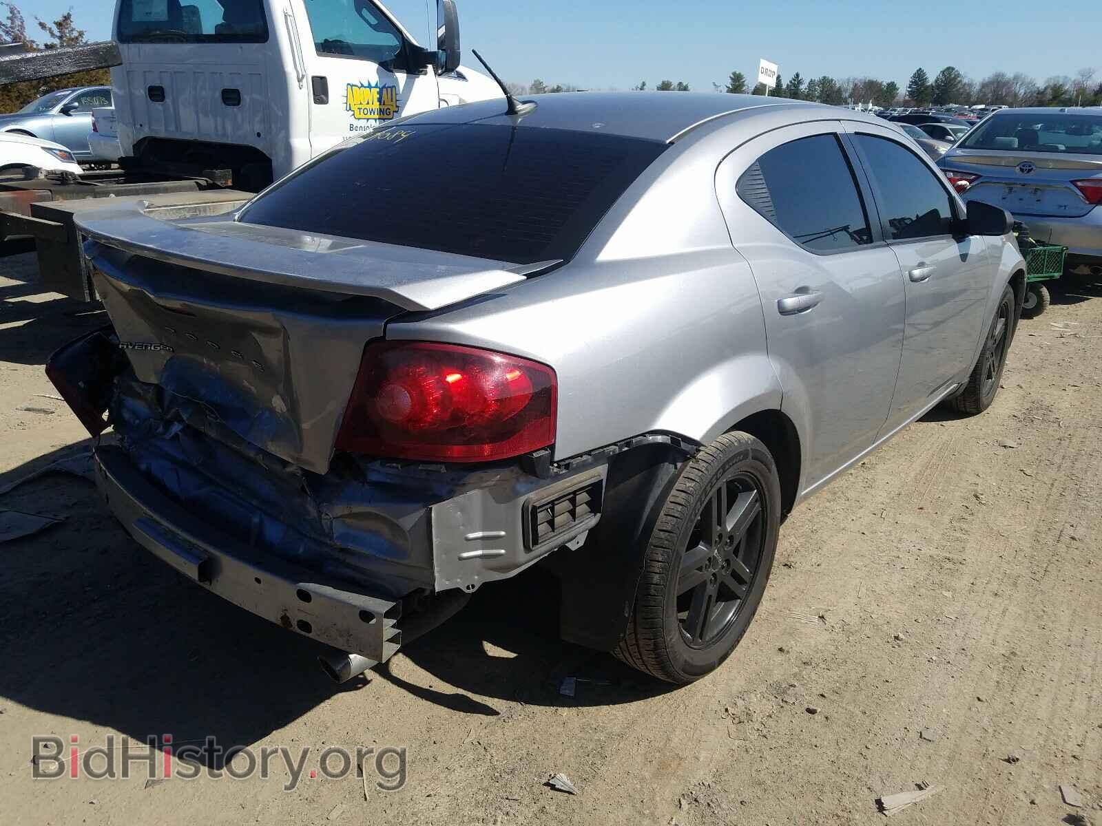 2014 DODGE AVENGER - VIN: 1C3CDZAG7EN219084 - Фото 4