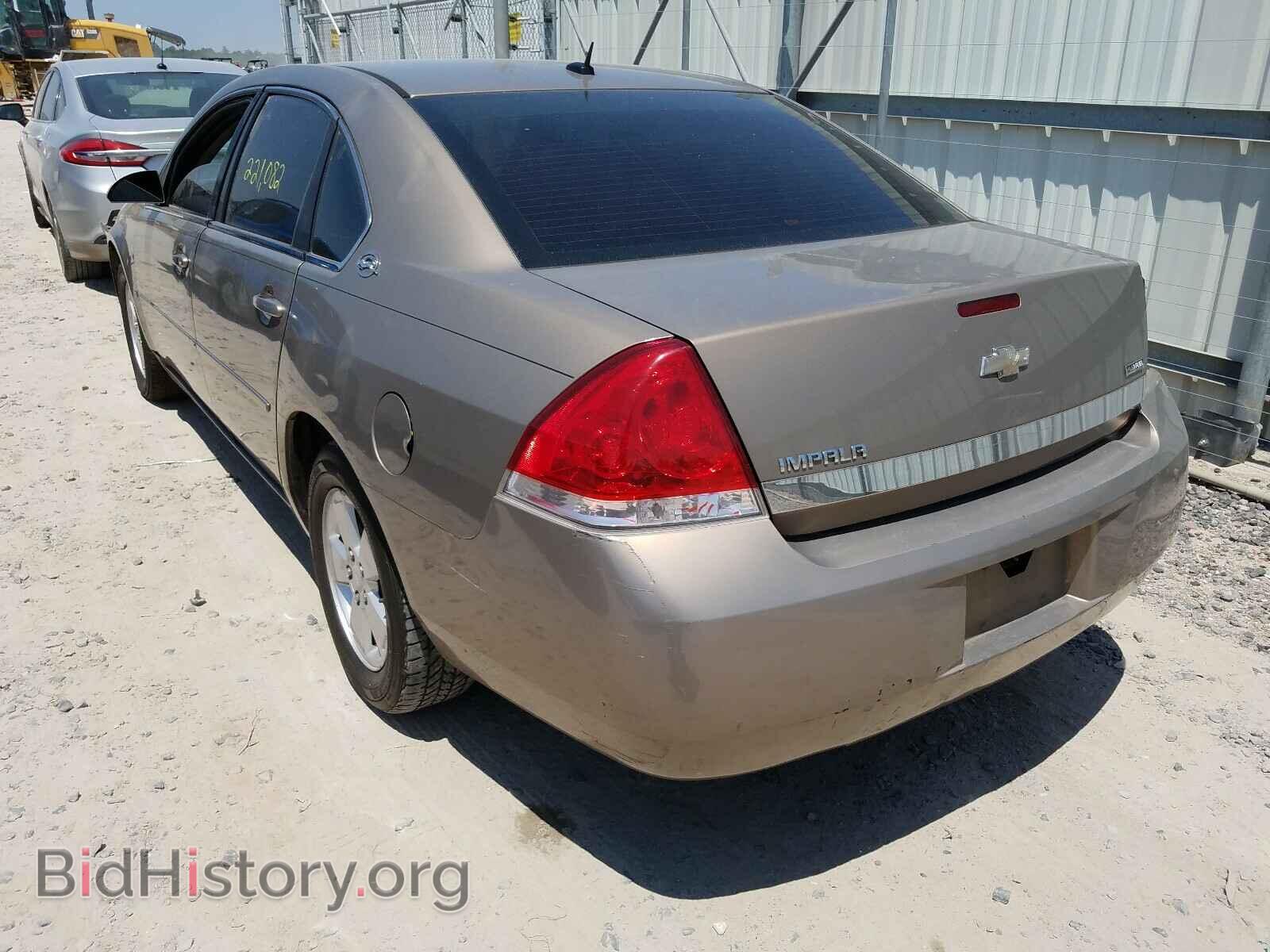 2007 CHEVROLET IMPALA - VIN: 2G1WT58K879314587 - Фото 3