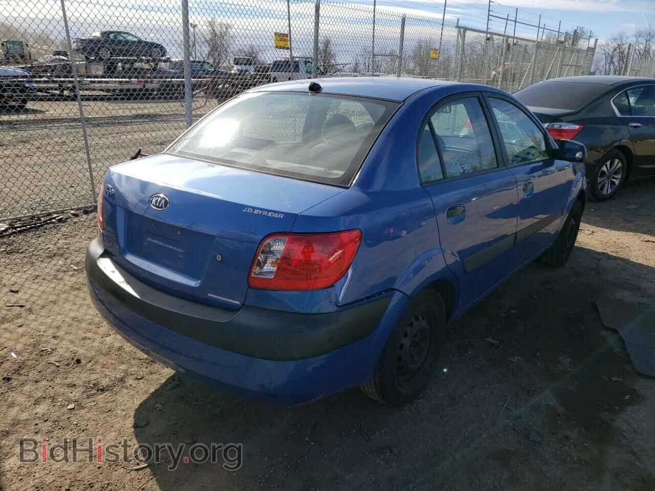 2007 KIA RIO - VIN: KNADE123X76239382 - Фото 4