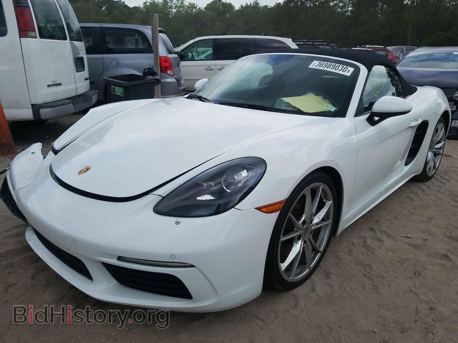 2017 PORSCHE BOXSTER - VIN: WP0CA2A89HS220828 - Фото 2