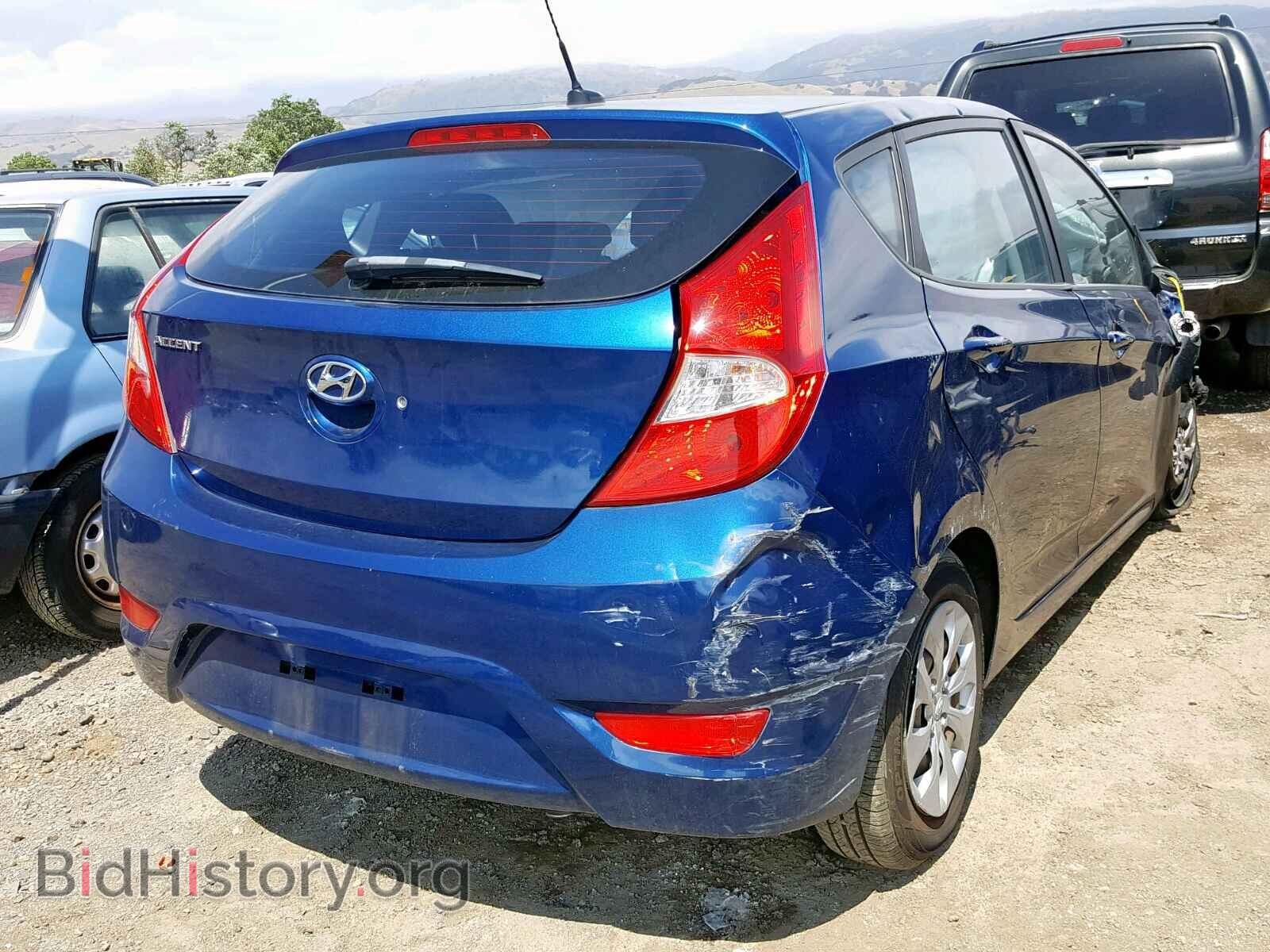 2015 HYUNDAI ACCENT - VIN: KMHCT5AE3FU202422 - Фото 4