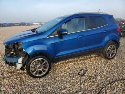 2021 Ford ECOSPORT Ecosport T, синий — VIN MAJ6S3KL7MC403397, Copart