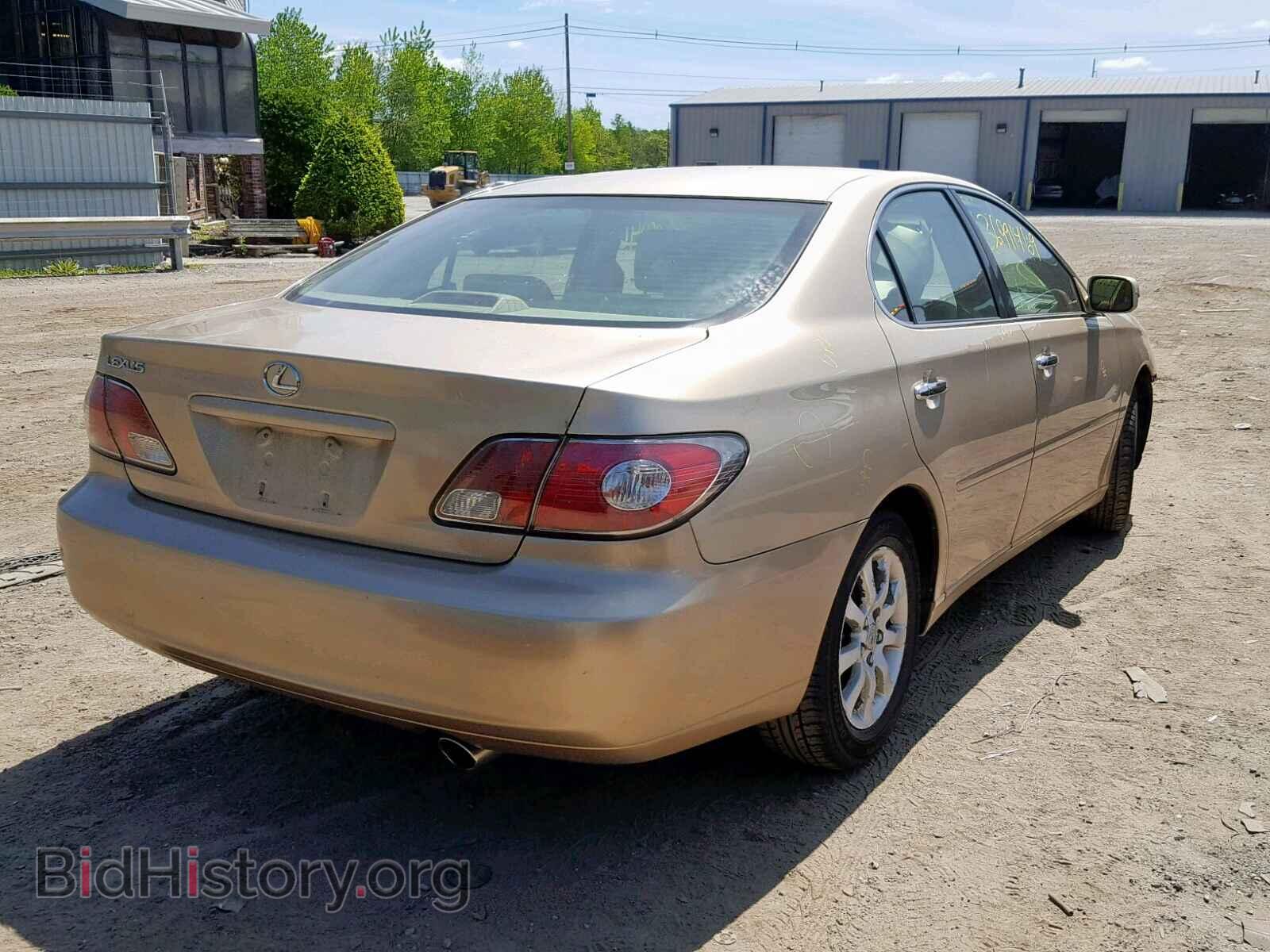 2002 LEXUS ES300 - VIN: JTHBF30G225021135 - Фото 4