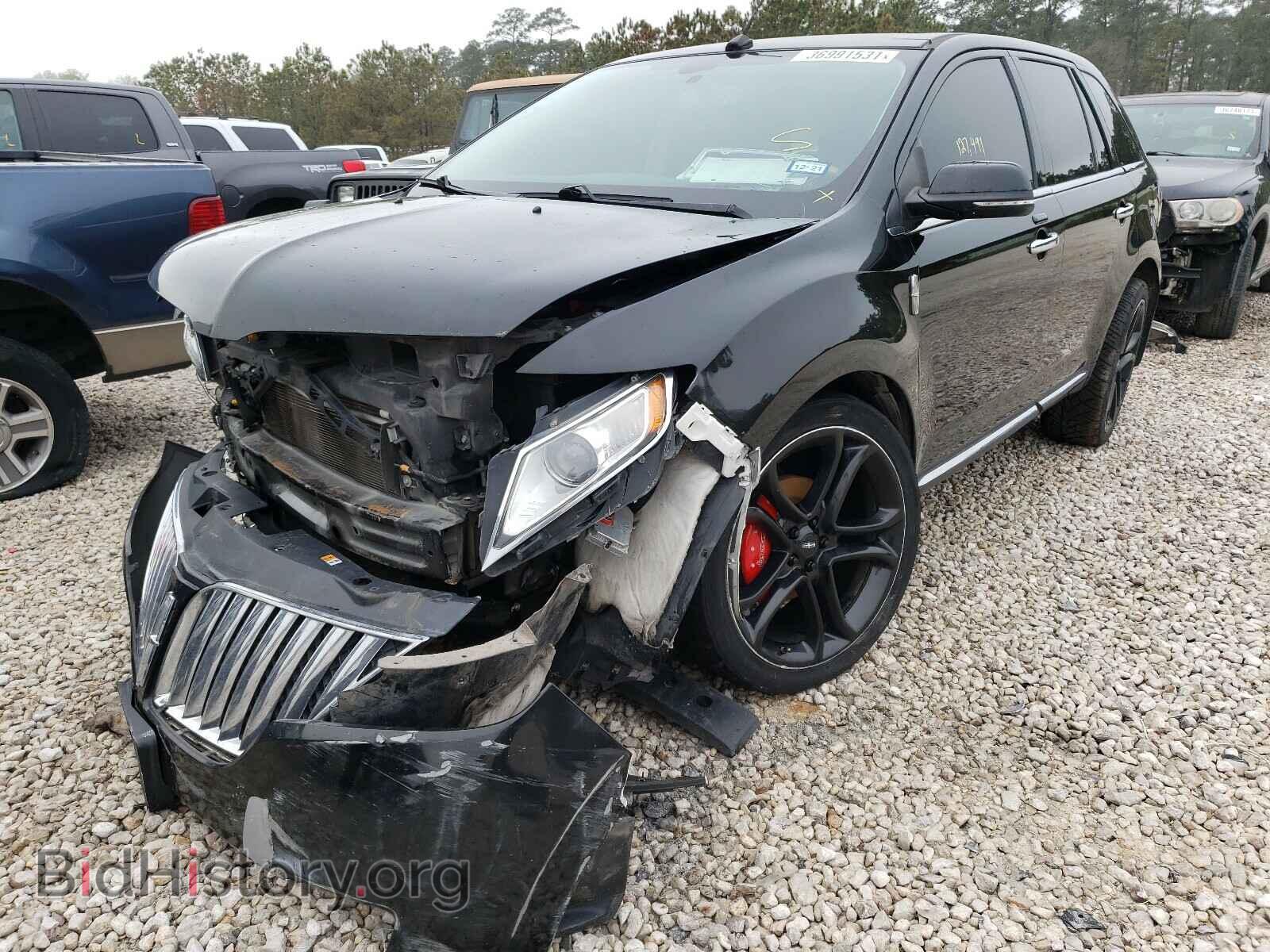 2013 LINCOLN MKX - VIN: 2LMDJ6JK0DBL37208 - Фото 2