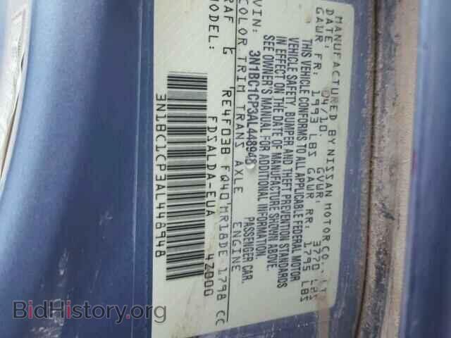 2010 NISSAN VERSA - VIN: 3N1BC1CP3AL448948 - Фото 10