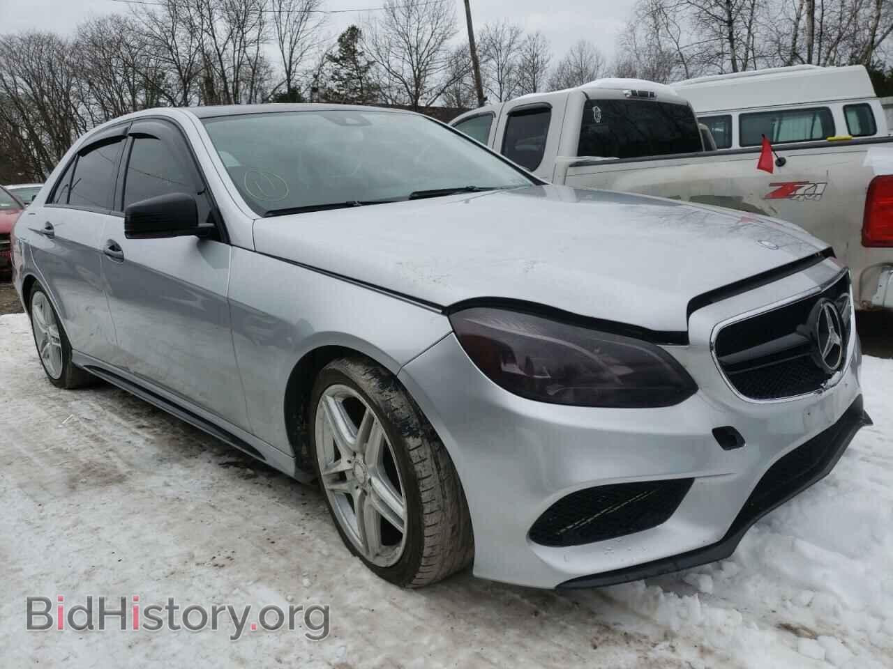 Photo WDDHF8JB3EA907431 - MERCEDES-BENZ E-CLASS 2014