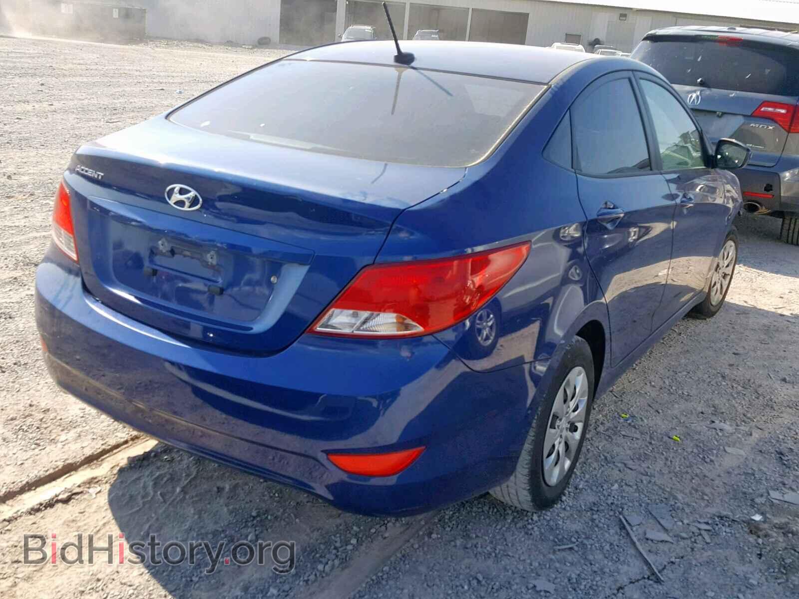 2016 HYUNDAI ACCENT - VIN: KMHCT4AE2GU943074 - Фото 4