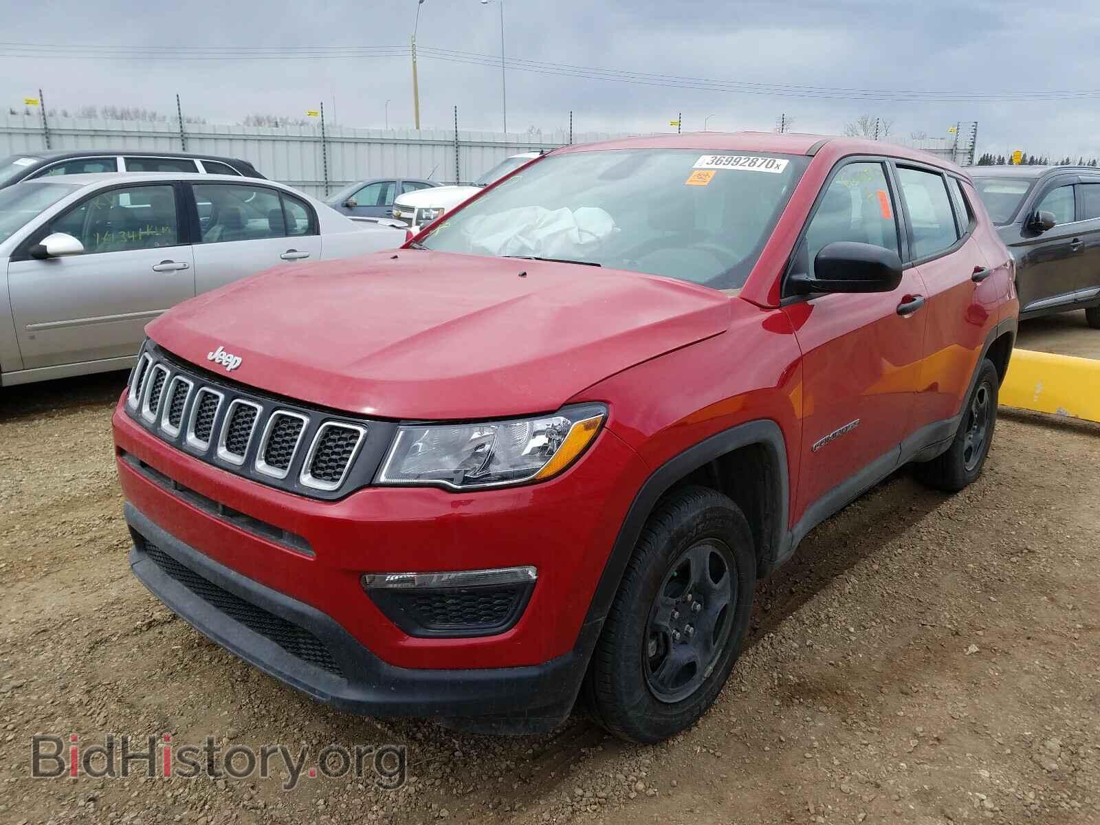 2018 JEEP COMPASS - VIN: 3C4NJDAB6JT361120 - Фото 2