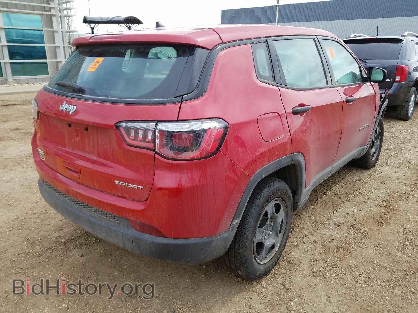 2018 JEEP COMPASS - VIN: 3C4NJDAB6JT361120 - Фото 4