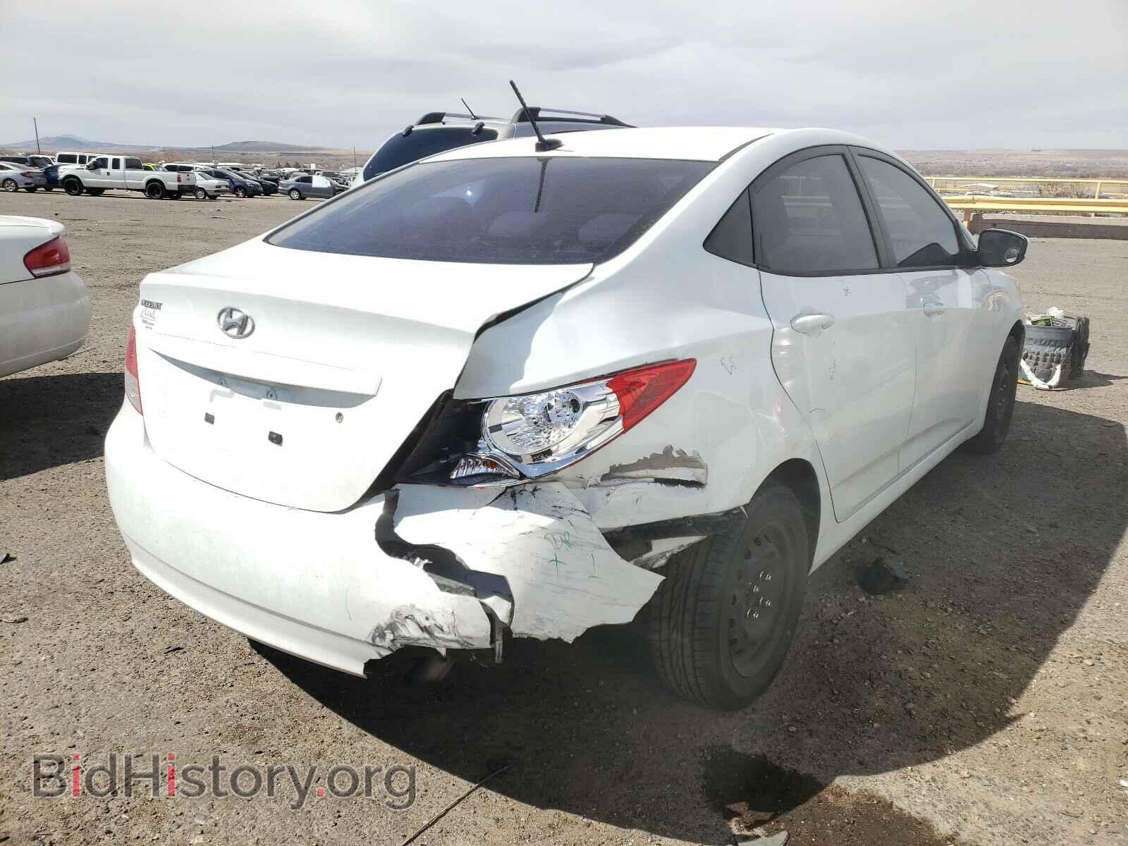 2014 HYUNDAI ACCENT - VIN: KMHCT4AEXEU748823 - Фото 4