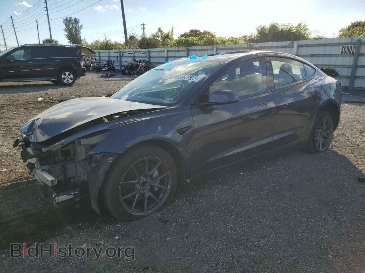 Photo 5YJ3E1EA8MF086350 - TESLA MODEL 3 2021
