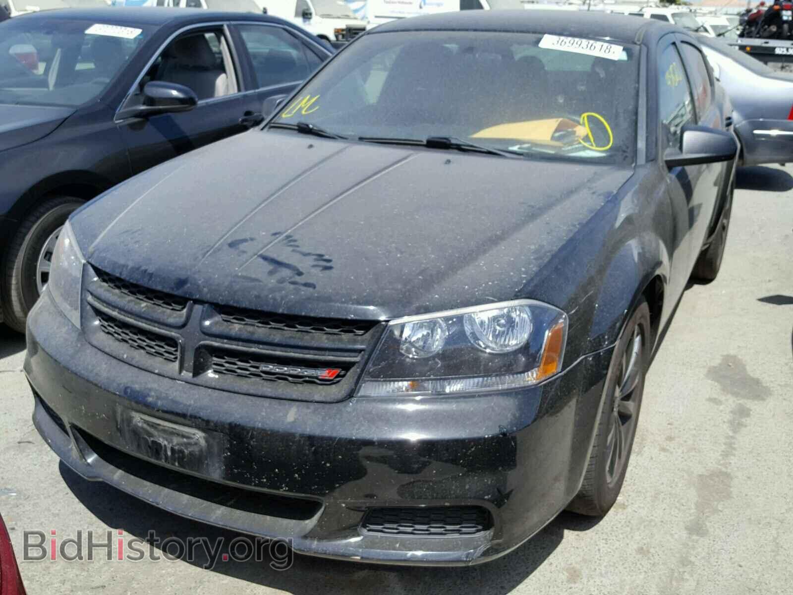 2014 DODGE AVENGER - VIN: 1C3CDZAB9EN175481 - Фото 2
