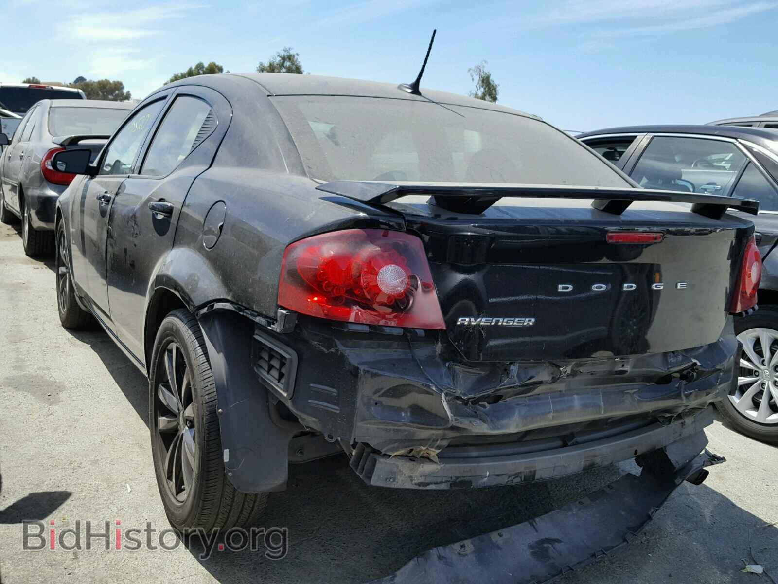 2014 DODGE AVENGER - VIN: 1C3CDZAB9EN175481 - Фото 3