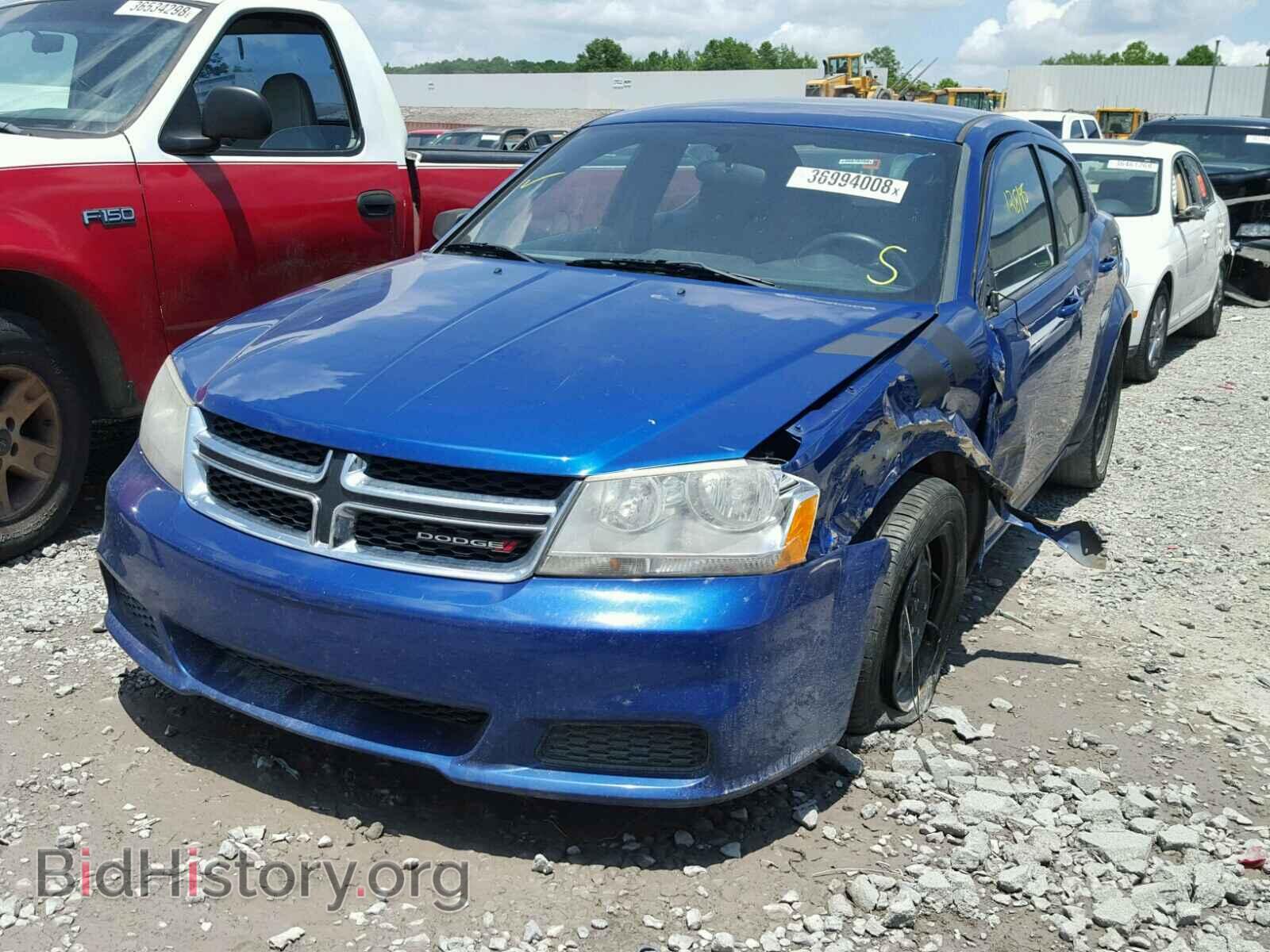 2012 DODGE AVENGER - VIN: 1C3CDZAB9CN266005 - Фото 2