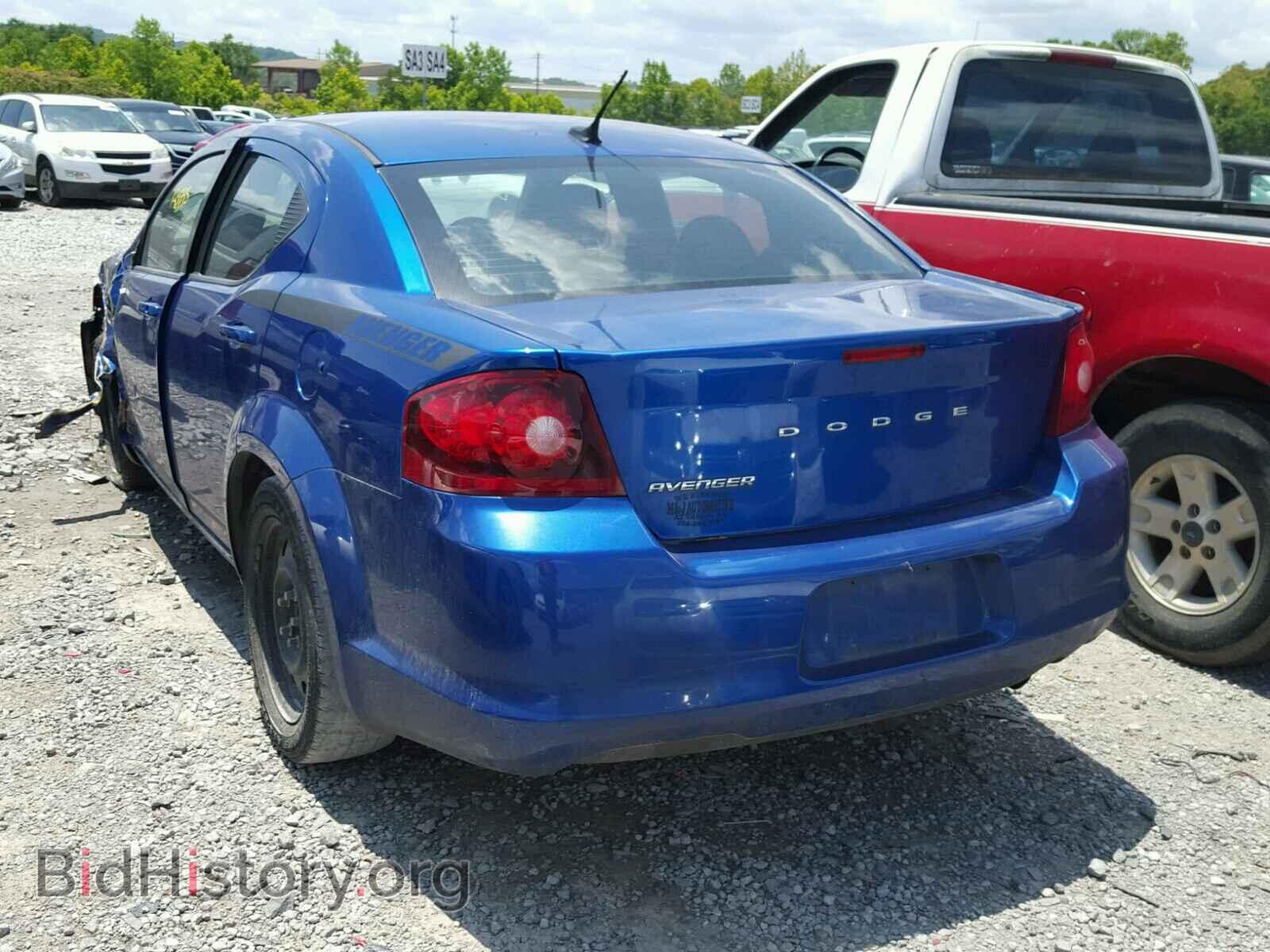 2012 DODGE AVENGER - VIN: 1C3CDZAB9CN266005 - Фото 3